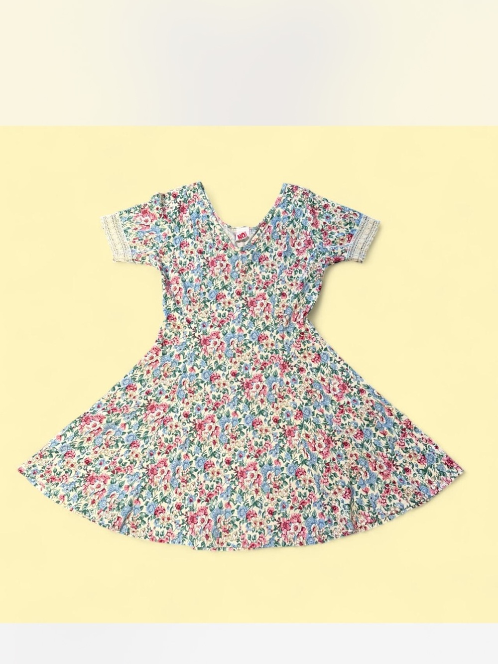 Vintage No Boundaries Floral Dress Medium 90s